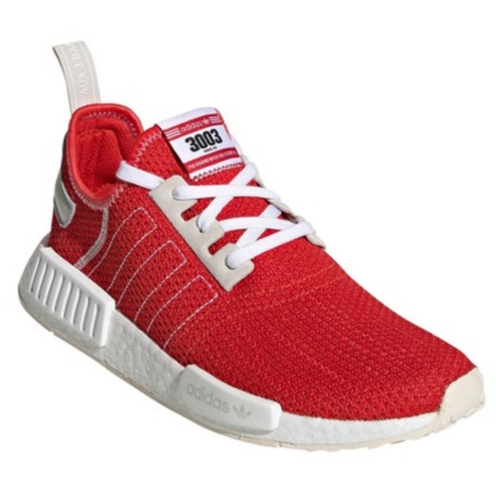 NWT adidas NMD_R1 Red Running Workout Shoes - Picture 4 of 7